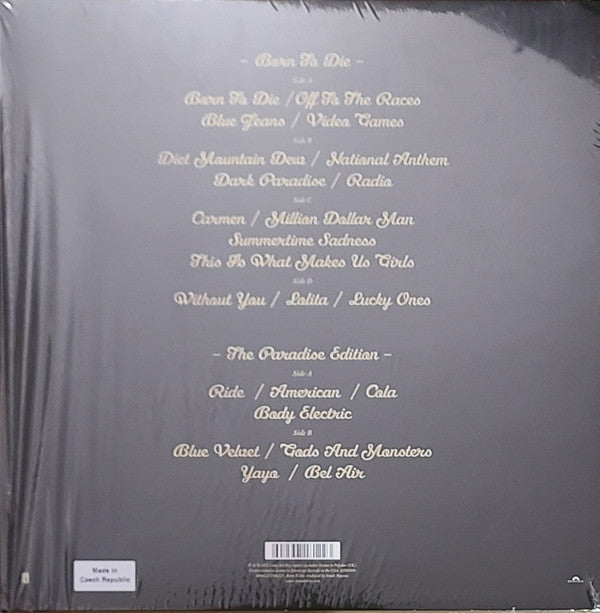 Lana Del Rey : Born To Die (The Paradise Edition) (LP, MiniAlbum, Ltd, RE, Sli)
