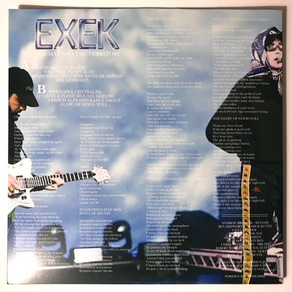 Exek : The Map And The Territory (LP, Ltd, Red)