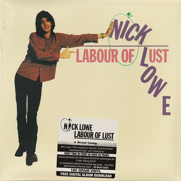 Nick Lowe : Labour Of Lust (LP, Album, RE, Gat)