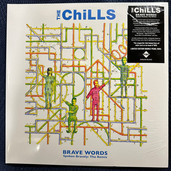 The Chills : Brave Words (Spoken Bravely The Remix) (LP, Album, RE, RM, Pea + LP, RM, Pea)