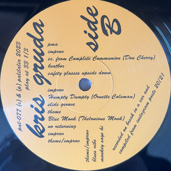 Kris Gruda : Plays For You (LP, Album)