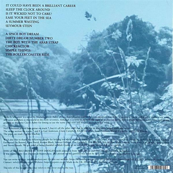 Belle & Sebastian : The Boy With The Arab Strap (LP, Album, Ltd, RE, Blu)