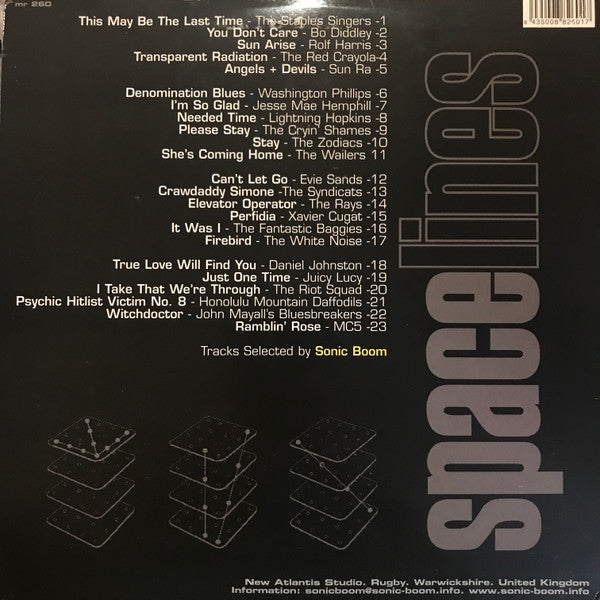 Various : Spacelines (Sonic Sounds For Subterraneans) (2xLP, Comp)