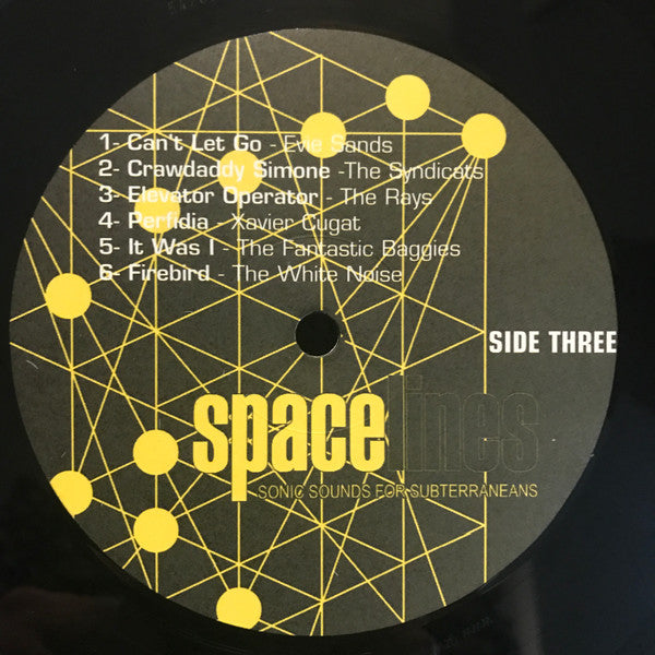 Various : Spacelines (Sonic Sounds For Subterraneans) (2xLP, Comp)