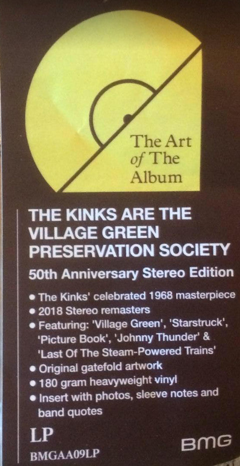 The Kinks : The Kinks Are The Village Green Preservation Society (LP, Album, RE, RM)