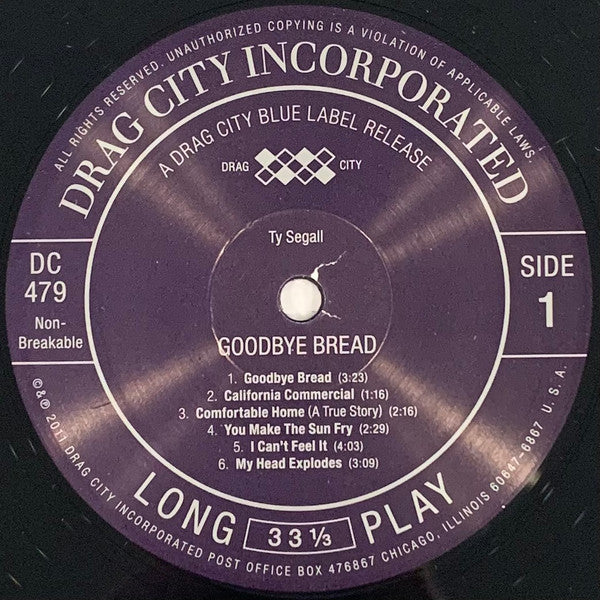 Ty Segall : Goodbye Bread (LP, Album)