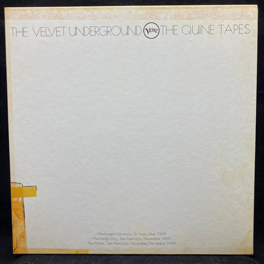 The Velvet Underground : The Quine Tapes V.1-3 (6xLP, Mono, RE + Box, Sli)