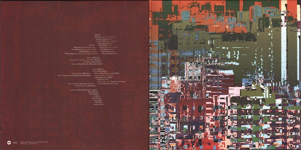 Brian Eno And The Words Of Rick Holland : Drums Between The Bells (2xLP, Album)