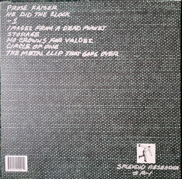 Rip Van Winkle (5) : The Grand Rapids EP (12", EP, Ltd)