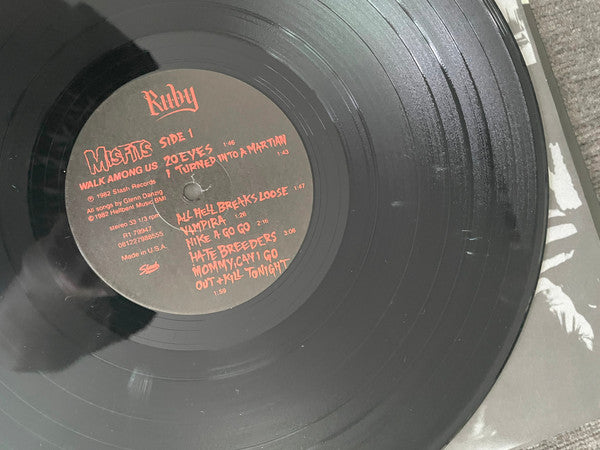 Misfits : Walk Among Us (LP, Album, RE, RM, Bla)