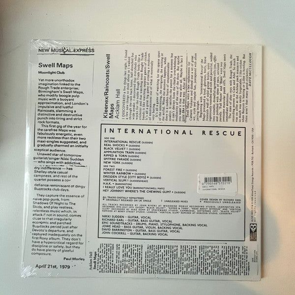 Swell Maps : International Rescue (LP, Comp, RE, Bla)