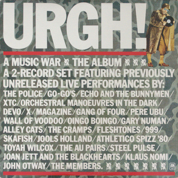 Various : Urgh! A Music War (2xLP, Album, Comp)