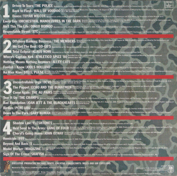 Various : Urgh! A Music War (2xLP, Album, Comp)