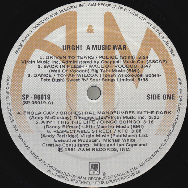 Various : Urgh! A Music War (2xLP, Album, Comp)