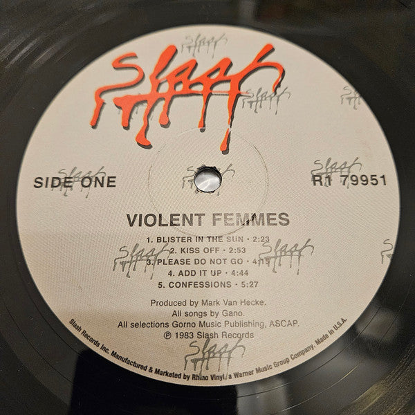 Violent Femmes : Violent Femmes (LP, Album, RE)