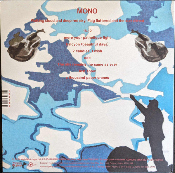 Mono (7) : Walking Cloud And Deep Red Sky, Flag Fluttered And The Sun Shined (2xLP, Album, RP, Uni)