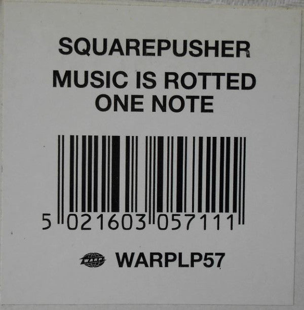 Squarepusher : Music Is Rotted One Note (LP, Album)