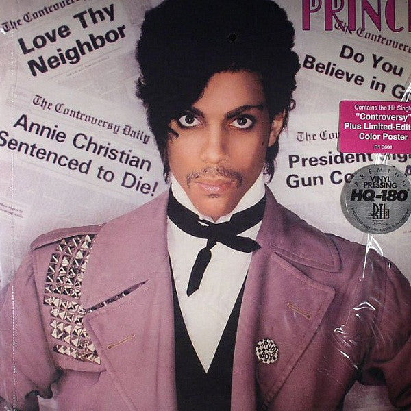 Prince : Controversy (LP, Album, RE, RM, 180)