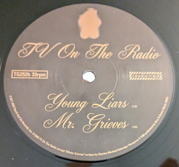 TV On The Radio : Young Liars  (12", EP, RE)