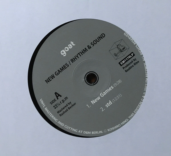 Goat (18) : New Games / Rhythm & Sound (LP, Comp, RP)