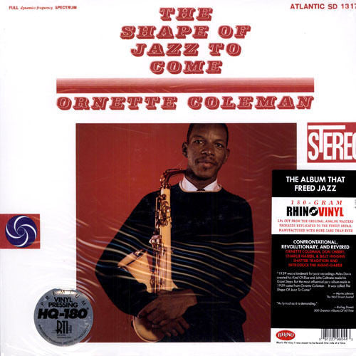 Ornette Coleman : The Shape Of Jazz To Come (LP, Album, RE, 180)
