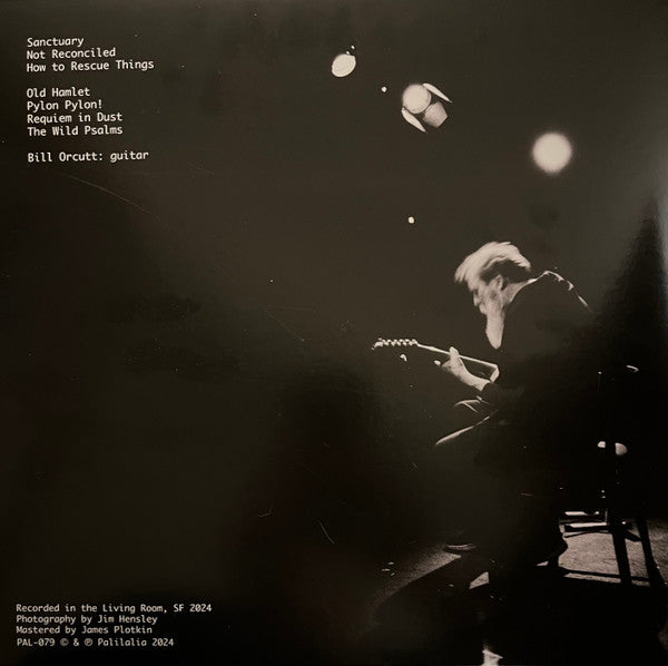 Bill Orcutt : How to Rescue Things (LP, Album)