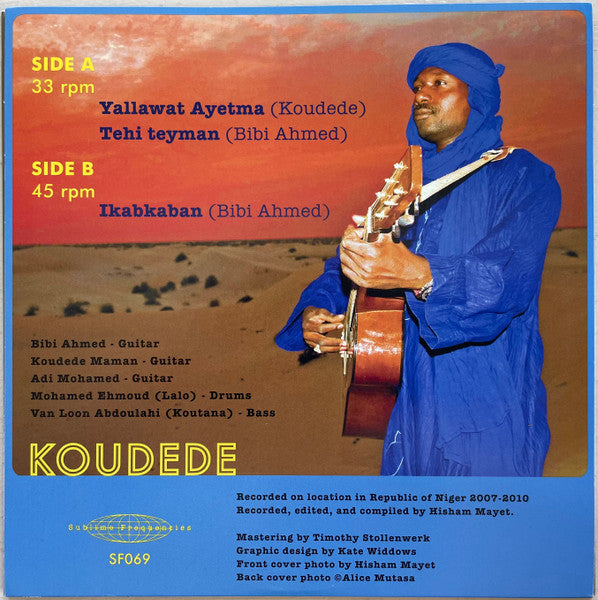 Group Inerane : Guitars From Agadez Vol. 4 (7", EP, Ltd)