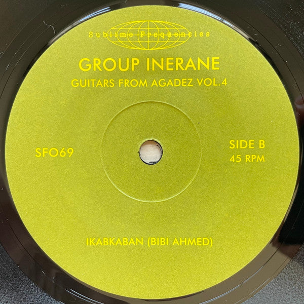 Group Inerane : Guitars From Agadez Vol. 4 (7", EP, Ltd)