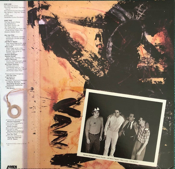 Captain Beefheart & The Magic Band : Ice Cream For Crow (LP, Album, RE, 180)