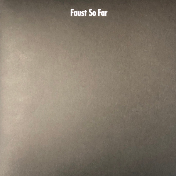 Faust : So Far (LP, Album, RE, RM, 180)