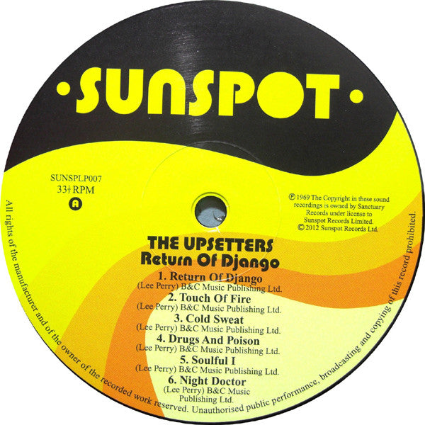 The Upsetters : Return Of Django (LP, Album, Ltd, RE, Gat)