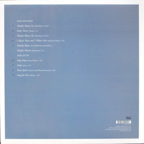 Robert Wyatt : Ruth Is Stranger Than Richard (LP, Album + CD, Album + Dlx, Ltd, RE)