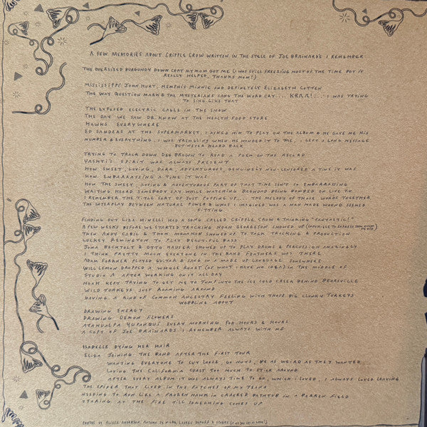 Devendra Banhart : Cripple Crow (20th Anniversary Deluxe Edition) (3xLP, Album, Dlx, RE, Bla)