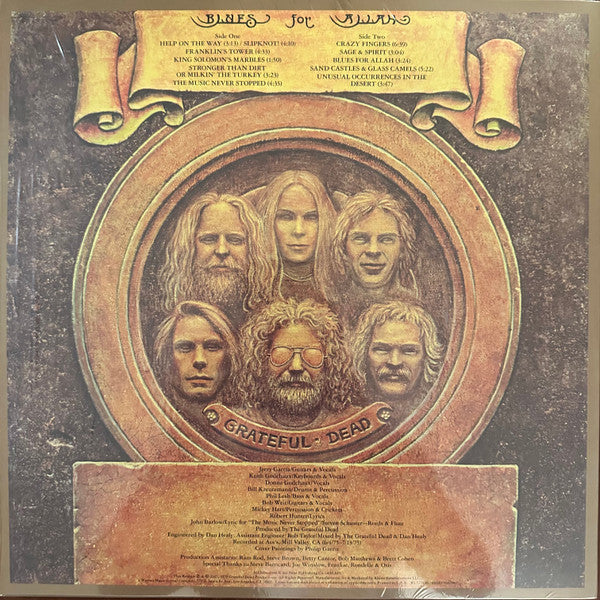 The Grateful Dead : Blues For Allah (LP, Album, Ltd, RE, RM, Gre)