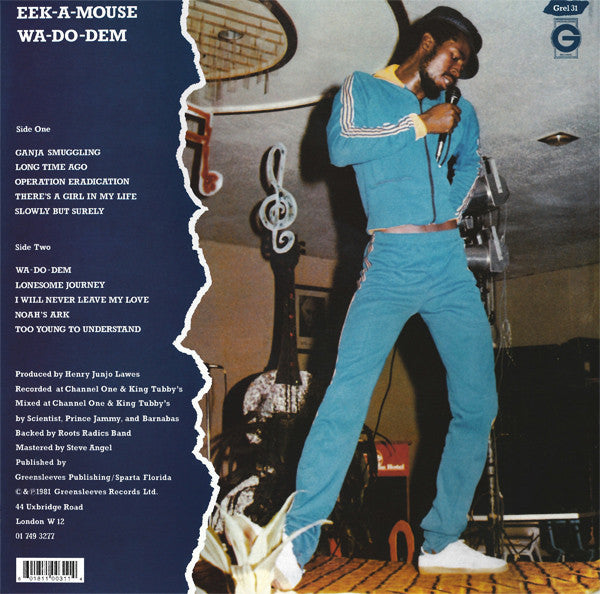 Eek-A-Mouse : Wa-Do-Dem (LP, Album, RE)