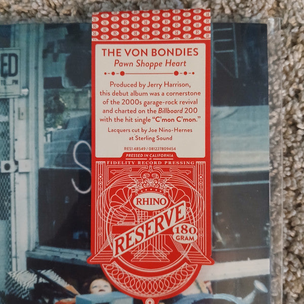The Von Bondies : Pawn Shoppe Heart (LP, Album, RE, 180)