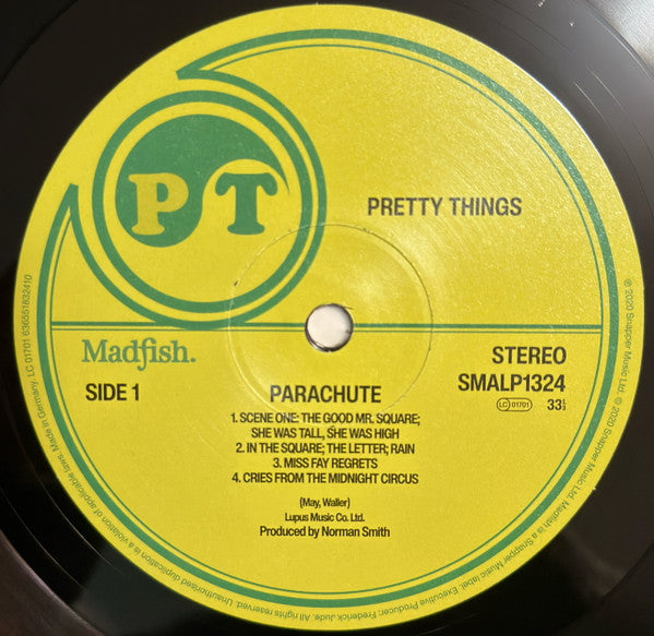 The Pretty Things : Parachute (12", RE)