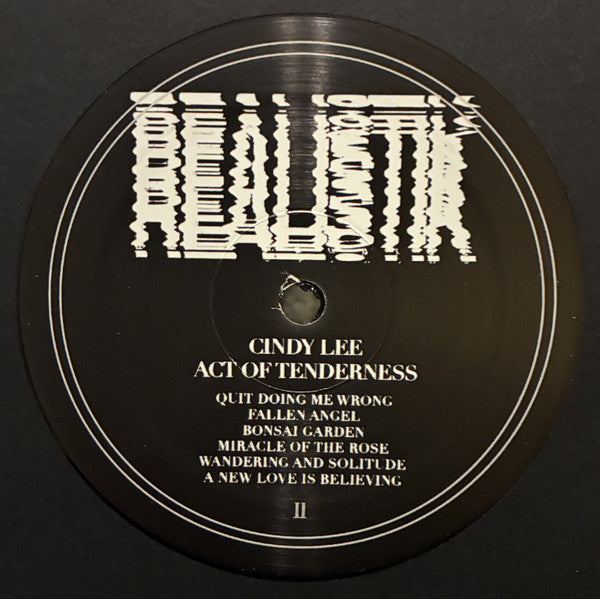 Cindy Lee : Act Of Tenderness (LP, Album, RE)