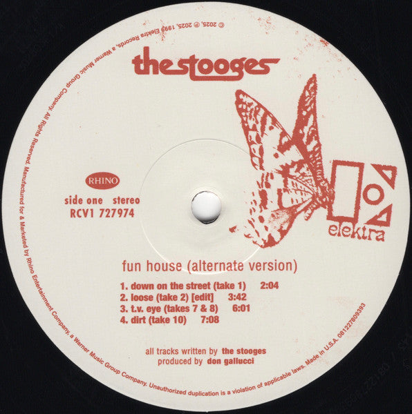 The Stooges : Fun House (Alternate Version) (LP, Album, Ltd, Bla)