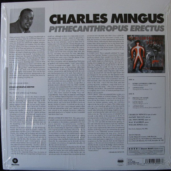 Charles Mingus : Pithecanthropus Erectus (LP, Album, Ltd, RE, RM, 180)