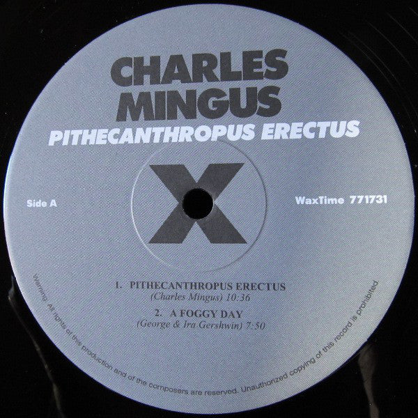 Charles Mingus : Pithecanthropus Erectus (LP, Album, Ltd, RE, RM, 180)