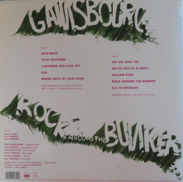 Gainsbourg* : Rock Around The Bunker (LP, Album, RE, RM)
