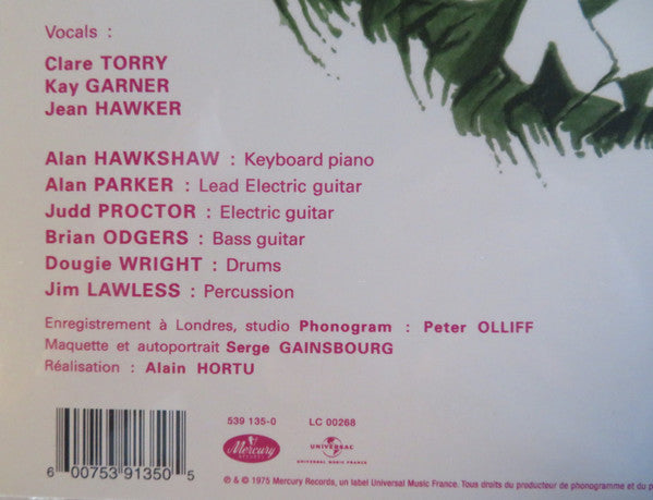 Gainsbourg* : Rock Around The Bunker (LP, Album, RE, RM)