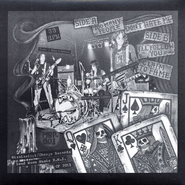 Dead Moon : Too Many People (7", EP, Mono)