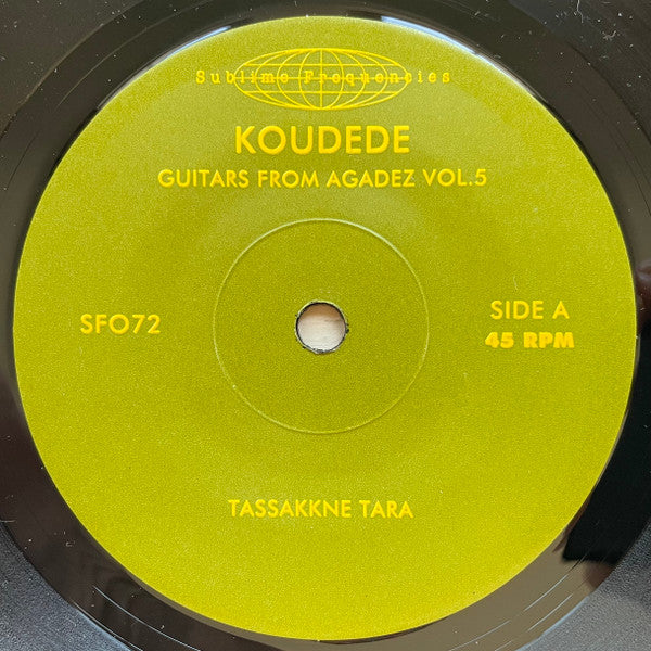 Koudede : Guitars From Agadez Vol. 5 (7", EP, Ltd)