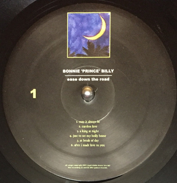 Bonnie 'Prince' Billy* : Ease Down The Road (LP, Album)