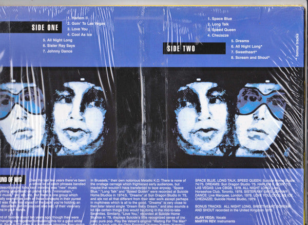 Suicide : 1/2 Alive (LP, Album, RE, RM)