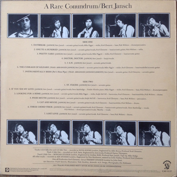 Bert Jansch : A Rare Conundrum (LP, Album)