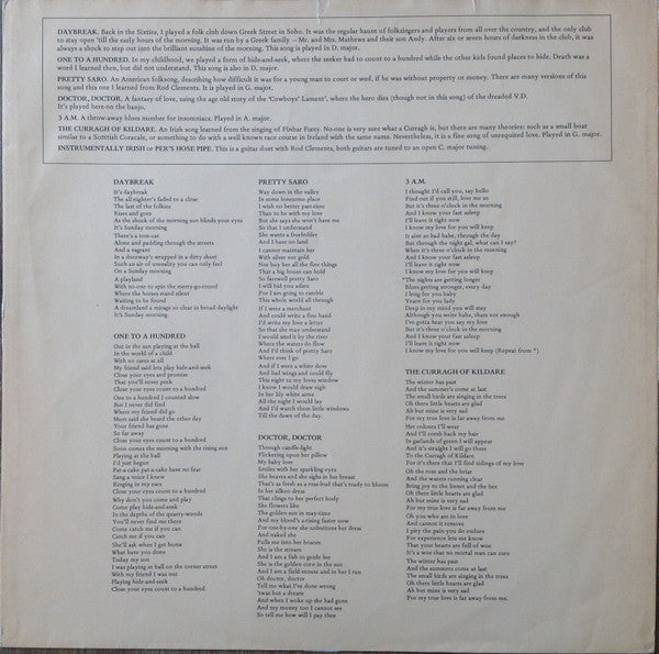 Bert Jansch : A Rare Conundrum (LP, Album)