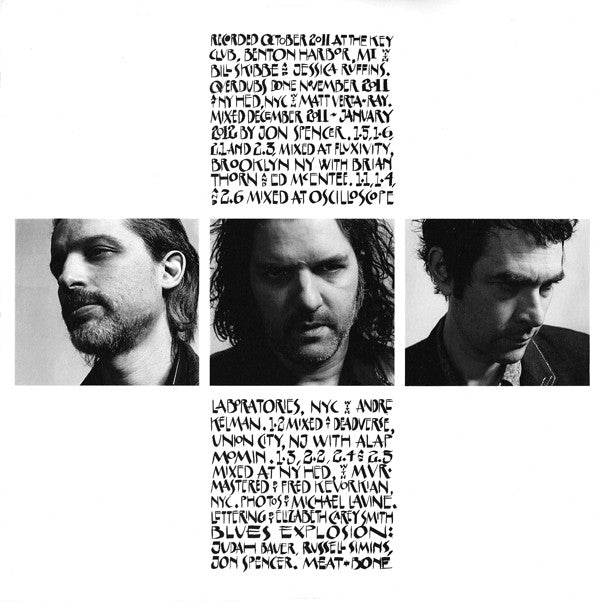 The Jon Spencer Blues Explosion : Meat And Bone (LP, Album)